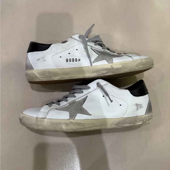 Golden Goose Super-star Black Heel Tab - Picture 5 of 11